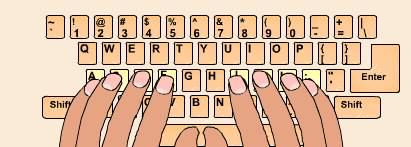 Ztype : jeu pour apprendre à taper vite sur le clavier