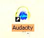 audacity : icone : logiciel d'enregistrement 
