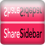 Sharesidebar pour mettre des boutons twitter, facebook, delicious, buzz en évidence