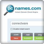 Pcnames.com pour choisir un nom de domaine