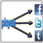 Picyou.com envoyer des photos vers twitter, facebook et tumblr en une fois